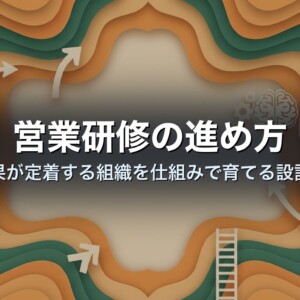 営業研修の進め方｜成果が定着する組織を仕組みで育てる設計法