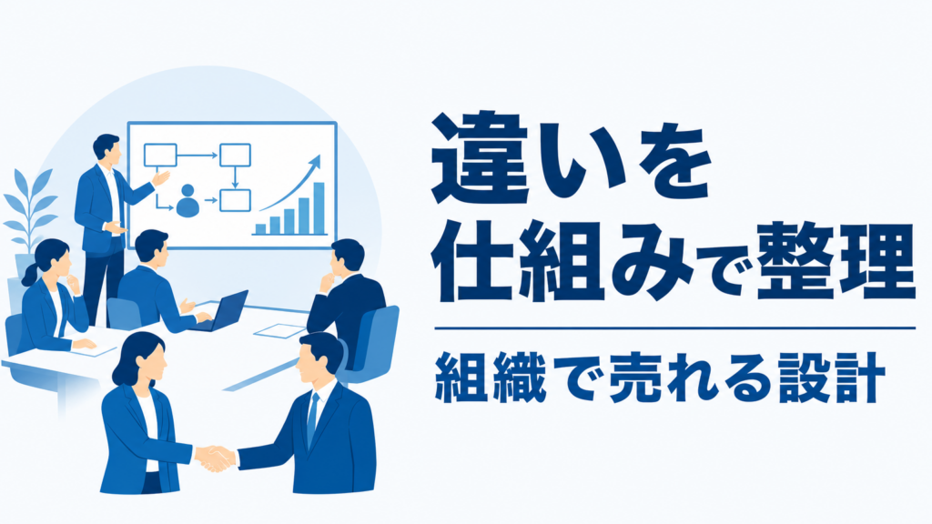 インサイドセールスとテレアポの違い|中小企業が組織で売れる仕組みにする設計
