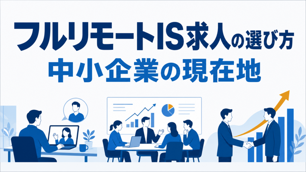 インサイドセールスのフルリモート求人|中小企業の採用現在地と選び方