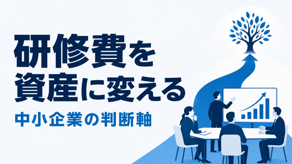 営業研修費用の相場|中小企業が投資効果を組織に残す4つの要点
